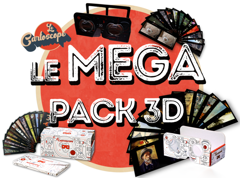 LE MEGA PACK 3D (-10%) 8 produits min