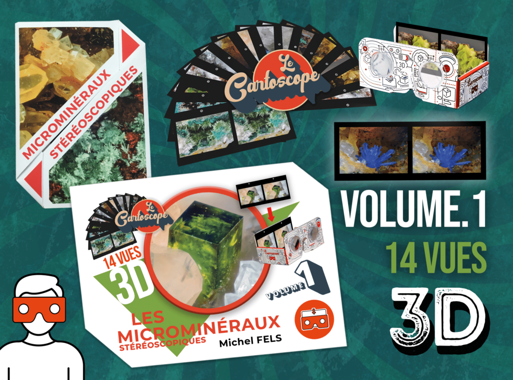 LES MICRO-MINÉRAUX STÉRÉOSCOPIQUES VOL.1 (14 vues)