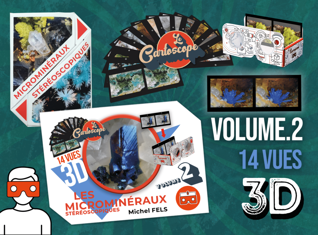 LES MICRO-MINÉRAUX STÉRÉOSCOPIQUES VOL.2 (14 vues)