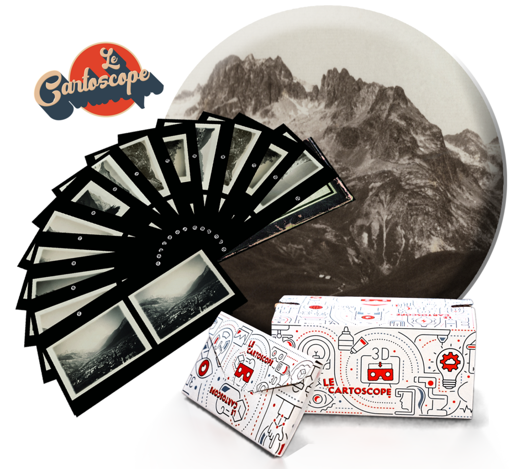 STÉRÉ-PHOTO – Circuit des grands cols (20 vues) LE KIT 3D